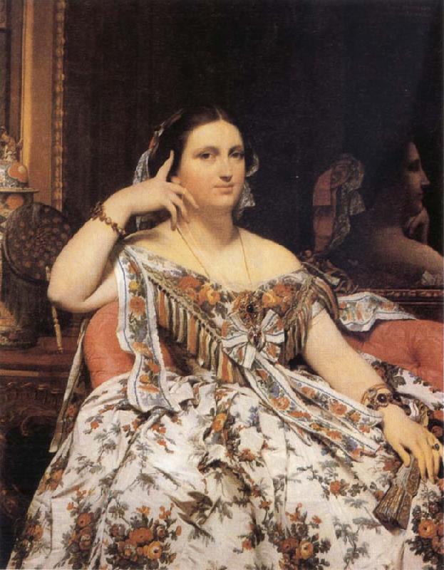 Jean-Auguste Dominique Ingres Madame Motessier Seated China oil painting art